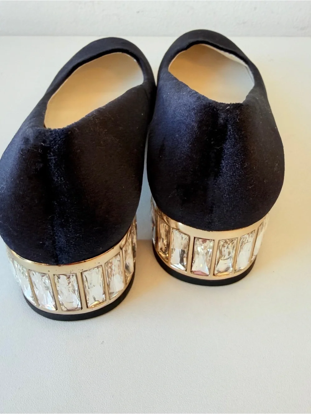 Anne Klein black velvet
